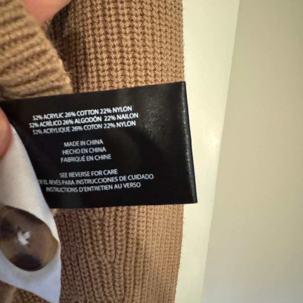 Banana Republic Factory Women's Caramel Tan Cardigan - Picture 5 of 5